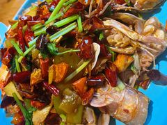 辣炒虾爬子-丹东立强海鲜烧烤·牛B大串(星海店)