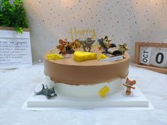 10寸乳脂奶油猫和老鼠-Miss蜜思烘焙(城市广场店)