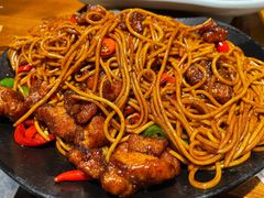爆辣小公鸡炒面-望京一号·重庆江湖菜(工体店)