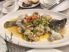 葱油焗桂花鲈-香云轩·顺德菜(香云纱园林酒店店)