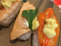 招牌三拼-京樽回転寿司(奥林匹克店)