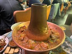 土司铜锅油焖鸡-浩海火燒雲傣家菜(静安芮欧店)