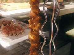 现穿羊肉串-丰茂烤串(建设街店)