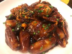 毛蟹炒年糕-鹿港小镇经典老上海菜(长乐路店)