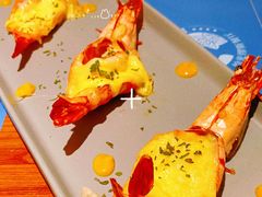 克里特黄金芝士黑虎虾-HELLO MUSAE 拾光缪斯餐厅·纯正希腊风味(苏州中心店)