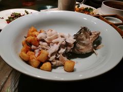 现磨豆浆捞鲈鱼-70后饭吧(府河街店)
