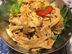 豆皮小炒肉-小菜园新徽菜(江阴万达店)