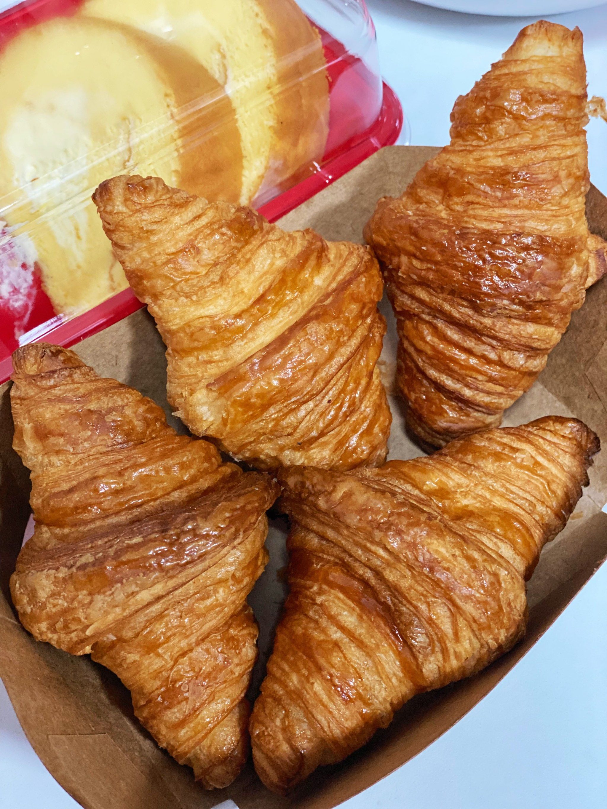 这家牛角包真的很不错🥐