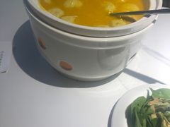 贡米煮鲜莲藕鱼丸-竹雨堂创意中国菜(裕华店)