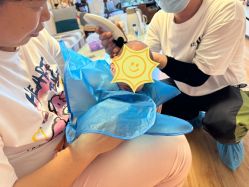 -慧婴轩婴儿理胎发胎毛笔胎毛画手足印(通州店)