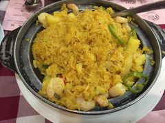 焗咖喱虾饭-雅憩花园餐厅