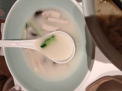 浓汤丝瓜野生菌-俏江南天津时尚曲艺主题餐厅(马场道店)