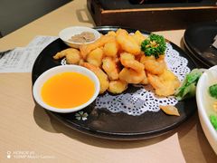 招牌炸虾仁-吕氏疙瘩汤·海鲜新鲁菜(凯德mall新都心店)