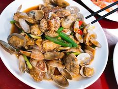 姜葱炒花甲-皓景海鲜·地标美食(双月湾店)