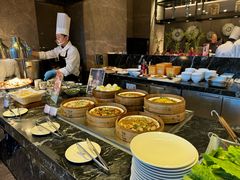 大堂-美食汇海鲜自助餐厅·小龙虾烧烤(富力万达文华酒店)