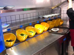 自助调料区-蛙一刀·麻椒鱼火锅(金仙桥店)