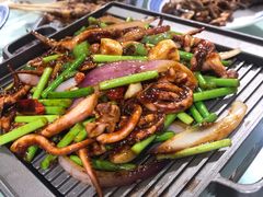 铁板鱿鱼-十六中酱肉·烧烤·京菜小馆(五方桥旗舰店)