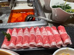 夹着脆骨的羔羊肉卷-海底捞火锅(太阳宫凯德mall店)