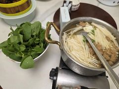 氽肉汤鸡毛菜-集贤门·徽菜(南山店)