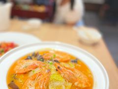 鲜虾炖白菜-连鹭海鲜·海肠捞饭·海胆饭(星海店)