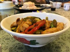 自制水绿菜炒大肠-客家汇·客家传承菜(水库店)
