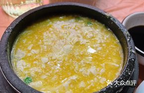 Braised Tofu with Scallop and Crab Roe