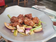 糖醋排骨-绿茶餐厅(西单老佛爷店)