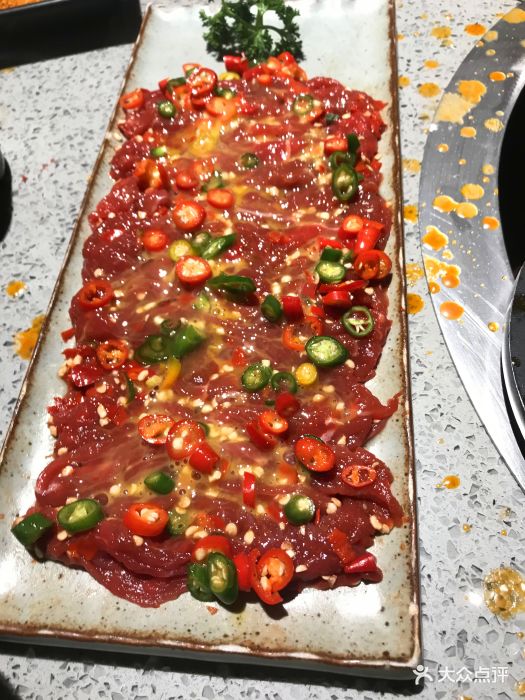 园里火锅(府城大道店)鲜椒牛肉图片