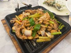 铁板啫生肠-鹭园酒家·四十年老字号