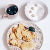 自制鸡肉饼 ️主食~自制全麦奶酪菠萝欧包62克