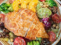 鸡肉沙拉-魏斯理汉堡(西安沣东吾悦店)