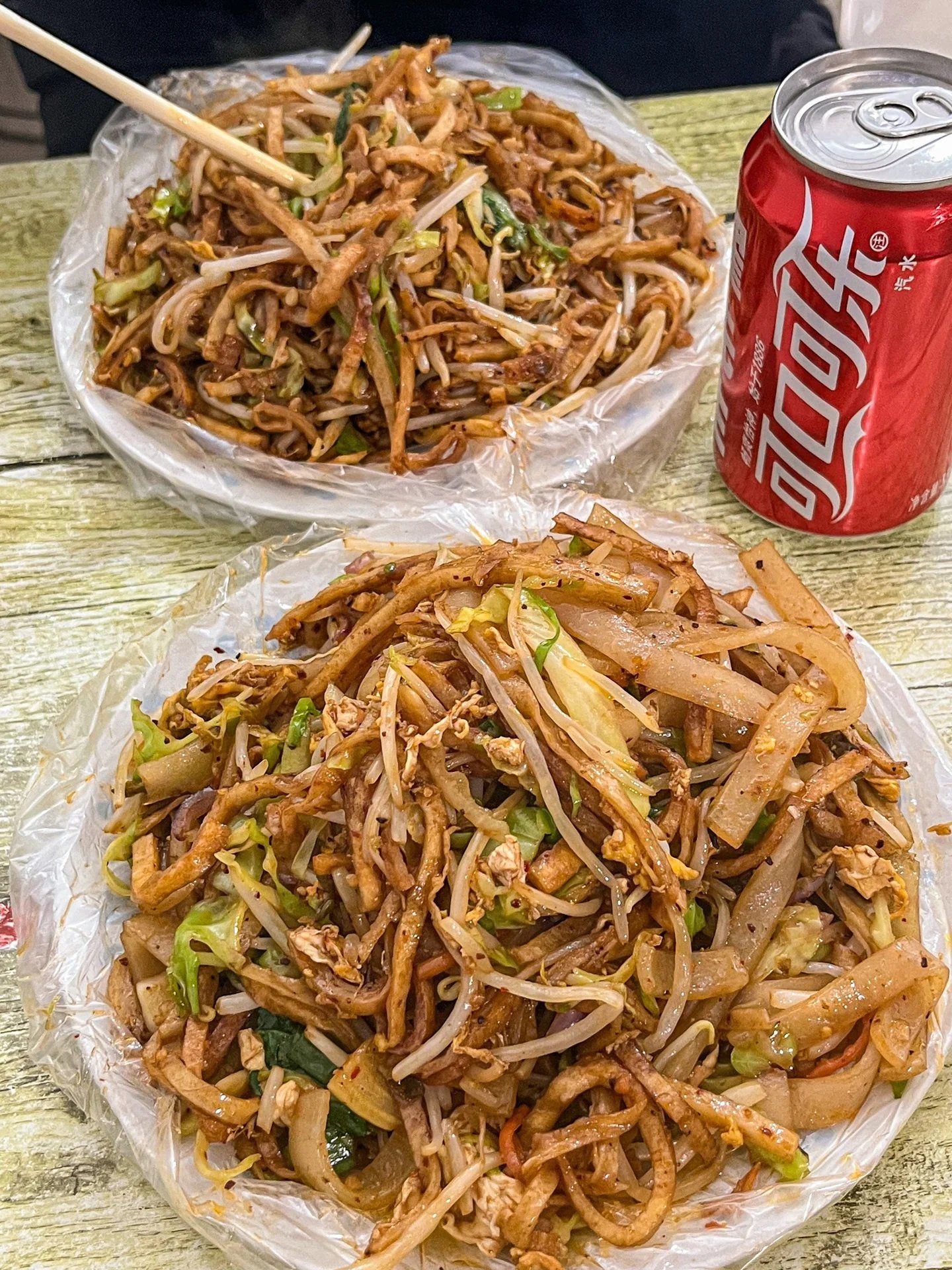 济南土著排队吃的炒焖饼!