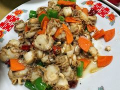 葱爆小扇贝-崴海渔村(虹梅路店)