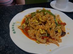 豆芽拌面筋-清真·锦翔炝锅鱼(明德门店)