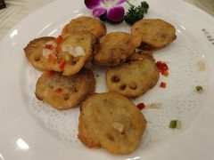 椒盐藕夹-怡园饭店-餐厅(四望亭店)