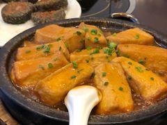 石锅自磨豆腐-陆川港酒楼(亭洪店)