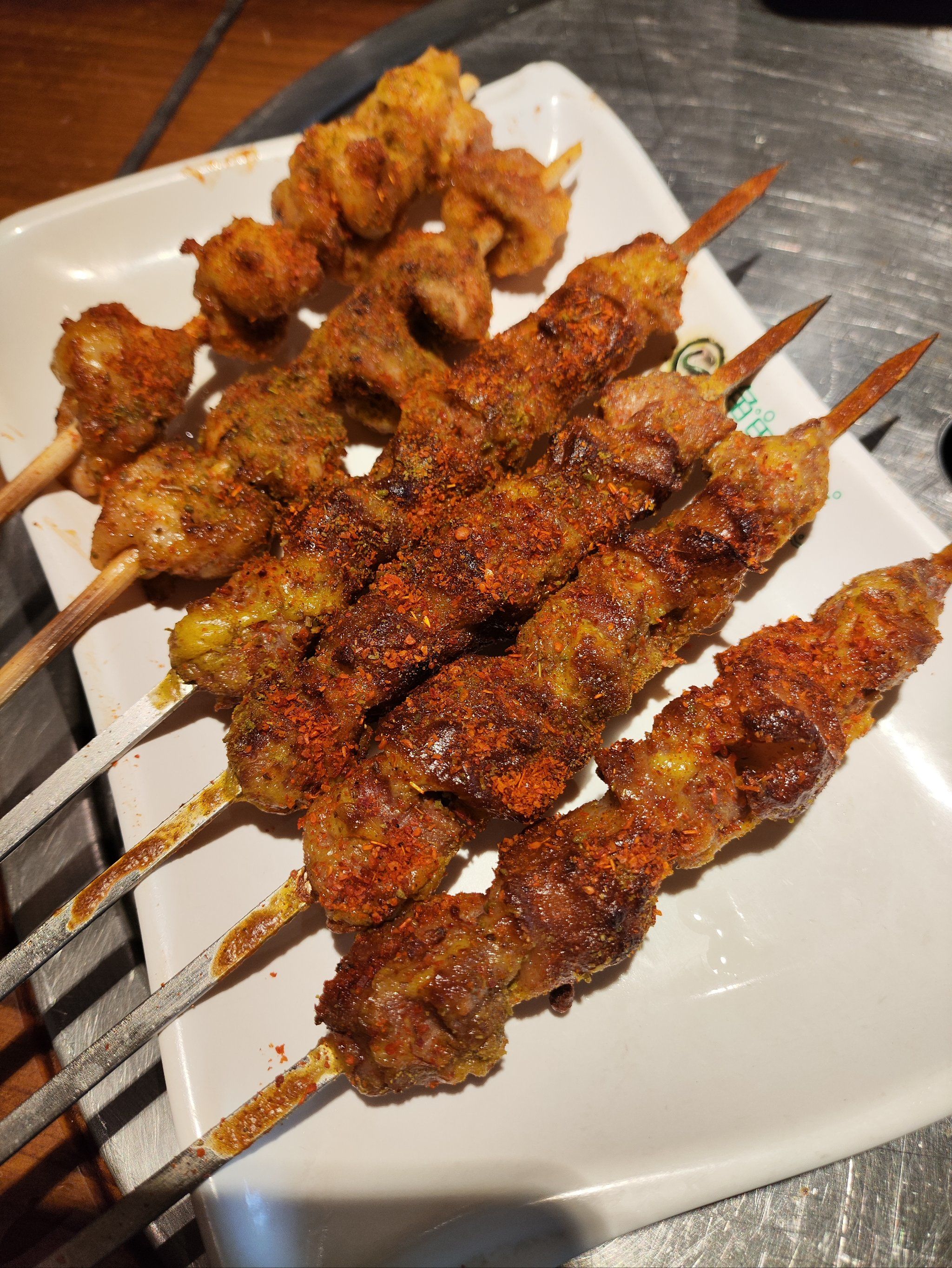 烤羊肉串  羊肉串的诱惑