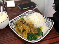 咖喱牛腩饭-華叔茶記