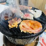 北京炭火小炉子烤肉，每盘肉才十来块钱