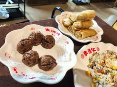 炸黑椒牛肉丸-幸运牛汕头小黄牛牛肉火锅(梅林店)