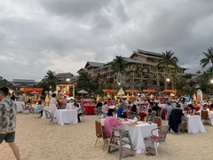 -亚龙湾希尔顿自助餐厅·海鲜·烧烤·沙滩BBQ·现场乐队
