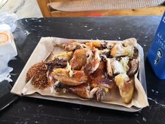 火烤香蕉鸡-涠洲岛香蕉鸡