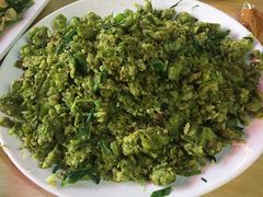 敦煌炒榆钱-敦煌老字号驴肉黄面(特色小吃街中段店)