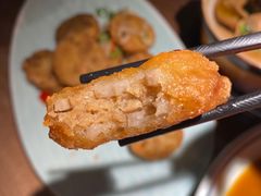椒香藕夹-周家二小姐的菜·扬州菜·香炒蟹·狮子头(江都金鹰店)