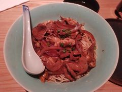 蛏蛤爆肝面-人间酒暖·Go blanc·烧鸟·深夜食堂(陆家嘴店)