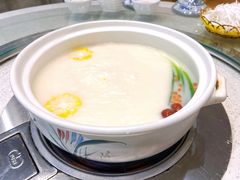 奶汤参鱼-林城渔味源参鱼片火锅(西城大院店)