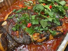 炭烧碟鱼头-老万烧烤(典逸心洲店)