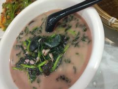 红苋菜煮皮蛋-恋拐子油爆虾·家常菜