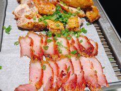 烤鸡烤肉双拼-绿茶餐厅(南方商城店)