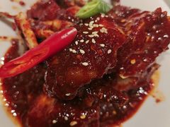 -草家酱蟹炭火烤肉店(珲春南路一店)
